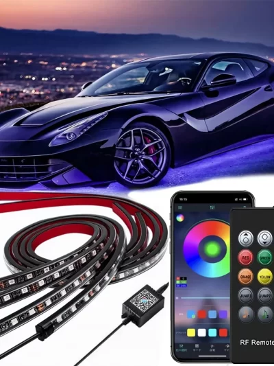 Car Underglow Neon Lights with App/Remote Control