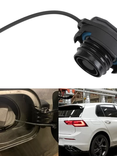Car Oil Fuel Tank Cap Cover Kit Automobile Accessories For Skoda Octavia Seat Leon Ibiza VW POLO Golf Jetta Passat Audi A3 A4 A6