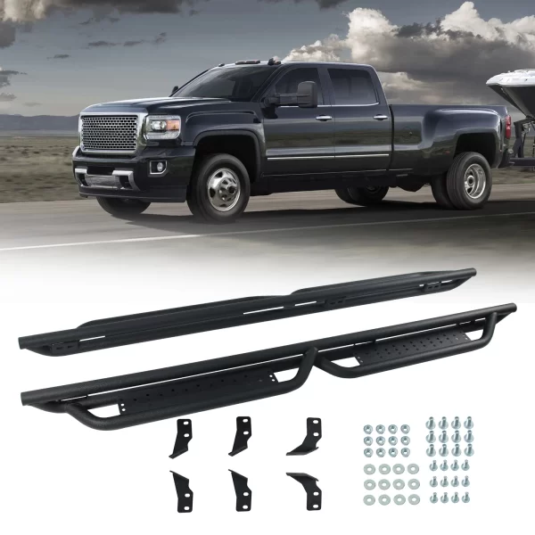 Side Step Nerf Bars Running Boards for 05-23 Toyota Tacoma Double Cab - Image 2