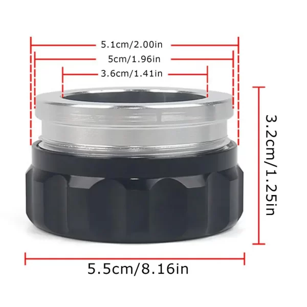 Car Modified Water Tank Cover Car Oil Tank Lid General Aluminum Alloy Car Tank Part Radiator Cap For Oil Tank Automobile - Image 9