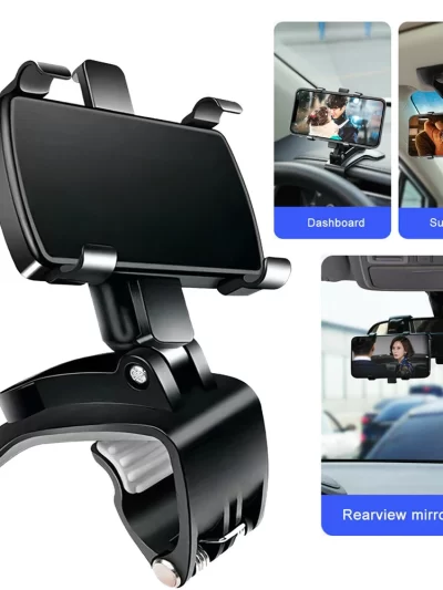 360 Degree Rotating Multi-function Phone Holder