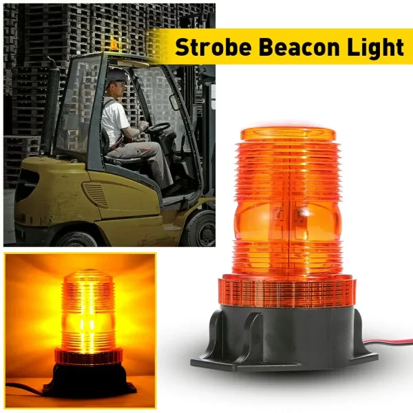 Car Truck Picker Warning Light Emergency LED Strobe Light Flashing Beacon Signalling Traffice Indication Lamp Security 12V 24V - Image 2