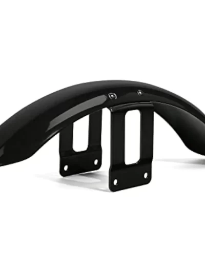 Vivid Black Front Fender Mudguard Cover For Harley Davidson Sportster XL1200 883 1999-2022