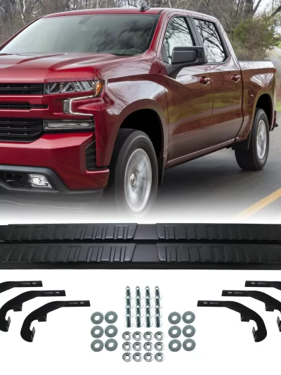 Running Boards for 19-22 Silverado/Sierra 1500 2500HD 3500HD Crew Cab 4 Door