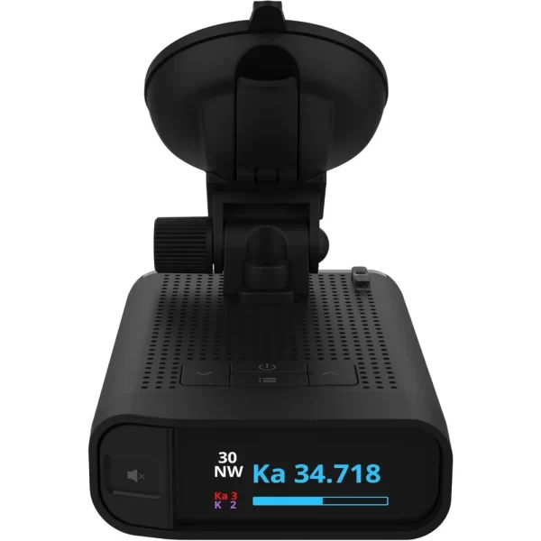 DS1 Extreme Range Radar Detector - Magnet Mount, Bluetooth, Color OLED Display, Less False Alerts, Auto GPS Lockouts - Image 2