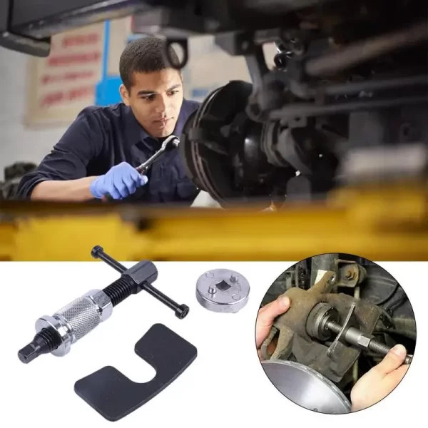 Butterfly Brake Pad Spreader for Disassembly/Replacement Auto Car Motorcycle Hand Tools Brake Pad Sub-pump Sets Return Adjuster - Image 3