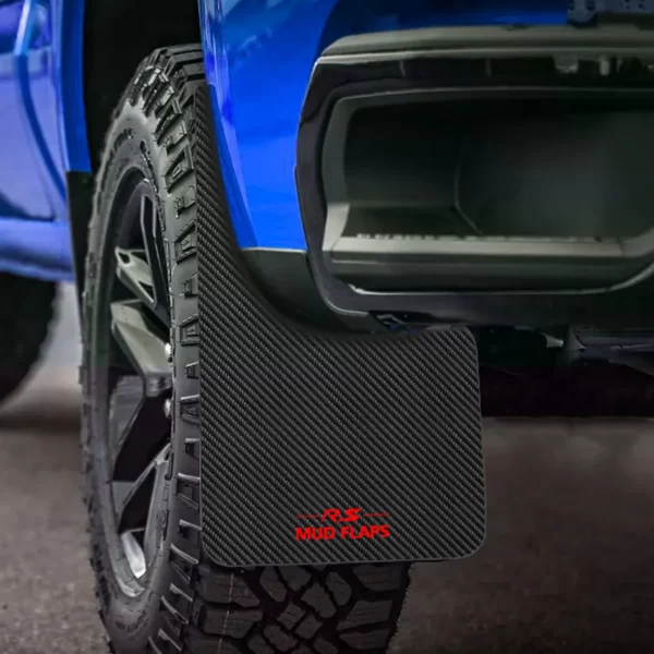 Universal Black Carbon Fiber Effect Fender Covers - Image 3