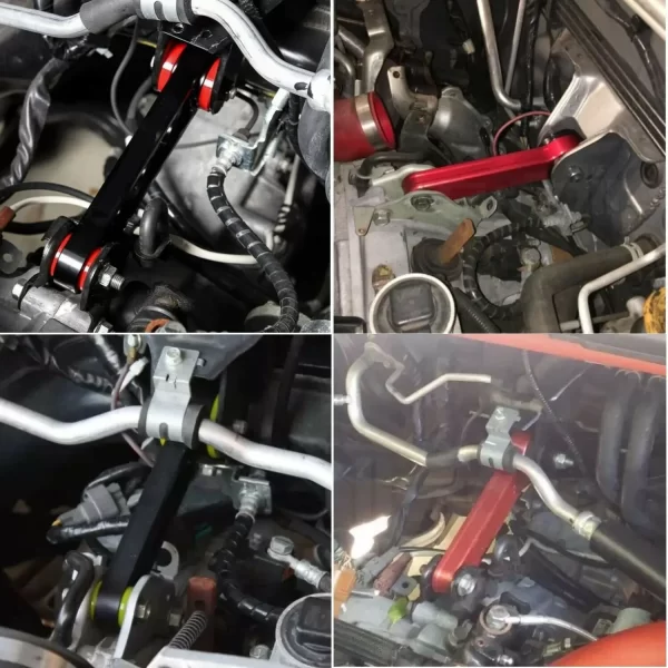 Best price Auto Accessories Engine Motor Transmission Mount for Subaru WRX STI 04-12 Impreza 93-11 red/black - Image 3