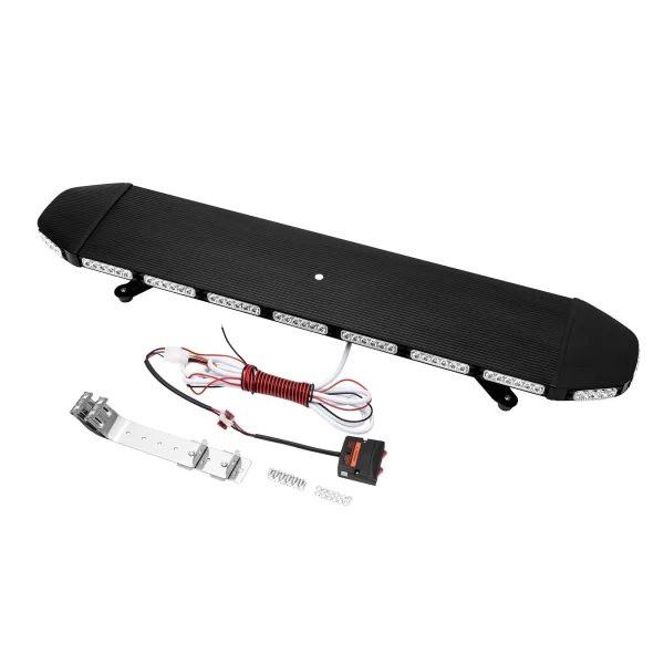 47" 108LED Strobe Light Bar Emergency Beacon Flashing Warning Tow Truck Amber - Image 2