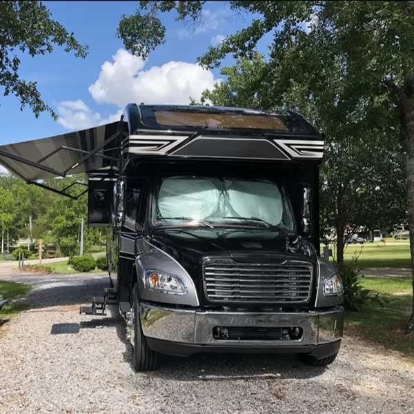 Truck Sunshades Windshield Sun Shade For Semi Commercial And Big Rig Truck 240T Protective Car Interior Accessories - Image 3