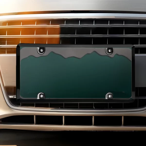 2Pcs License Plate Protector with Screw Caps Cover Kit - Image 4