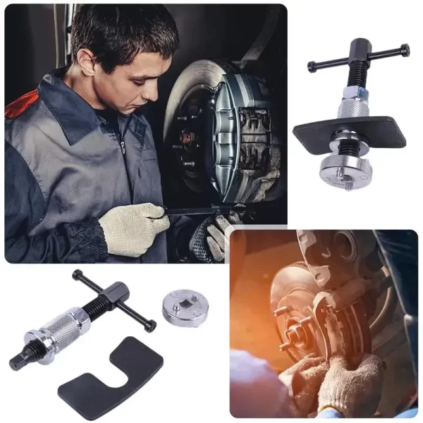 Butterfly Brake Pad Spreader for Disassembly/Replacement Auto Car Motorcycle Hand Tools Brake Pad Sub-pump Sets Return Adjuster - Image 4