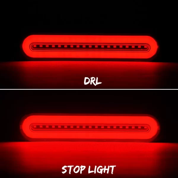 3 in 1 68 led Tail Light LED Brake Stop Light DRL Flowing Turn Signal Lamp Warning Lamp For Truck Trailer RV ATV UTV SUV 12V 24V - Image 4