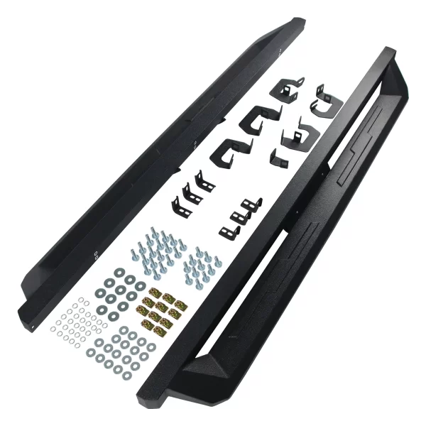 Side Step Nerf Bars Running Boards for 07-18 Silverado/Sierra 1500 Crew Cab - Image 2
