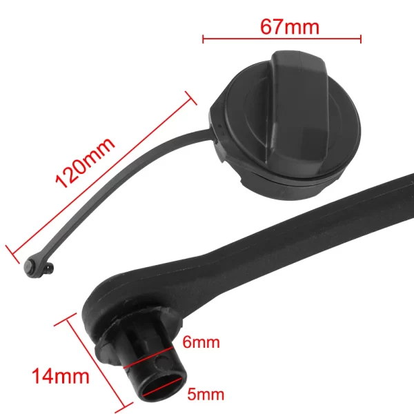 Car Oil Fuel Tank Cap Cover Kit Automobile Accessories For Skoda Octavia Seat Leon Ibiza VW POLO Golf Jetta Passat Audi A3 A4 A6 - Image 6