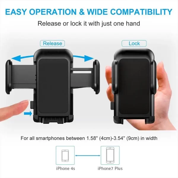 3 In 1 Car Cigarettes Lighter Phone Holder - Image 3
