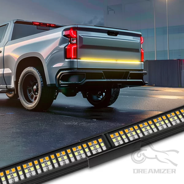 60" LED Truck Strip Tailgate Light Bar Reverse Brake Turn Signal Stop Lamp Tail Light 864 LED Sequential Strip For Pickup Truck - Image 3