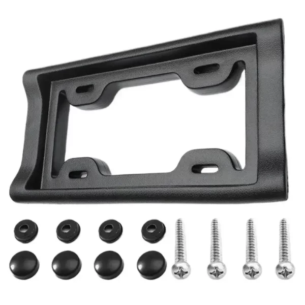 Car Plate Frames With Screws Washers Caps