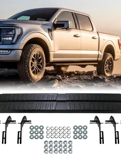 Side Step Running Boards for 15-22 Ford F-150 F-250 F-350 Super Duty Crew Cab
