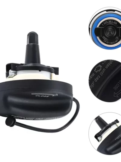 Fuel Tank Filler Gas Cap Car Petrol Fuel Tank Filler Cover CAP Replace for BMW 128i/135i/320i/323i/325i/328i/330i/335i/428i