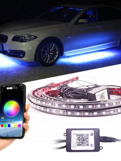 Car LED Light Bar Ambient Lamp 12V Underglow Lights