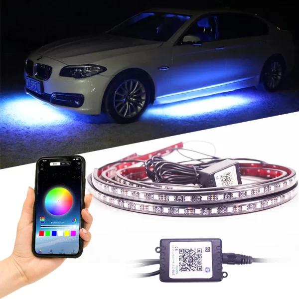 Car LED Light Bar Ambient Lamp 12V Underglow Lights