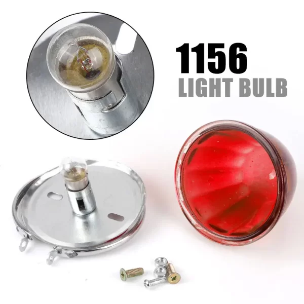 1156 LED Bulb Led Side Marker Light Amber Red Clearence Indicator Light Watermelon Taillight For Car Truck Bus Trailer 12V 24V - Image 5