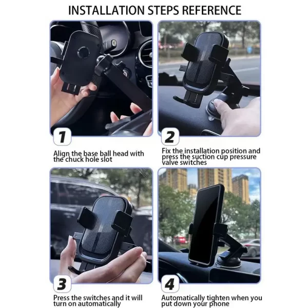 Car Air Vent Phone Mount - Image 5