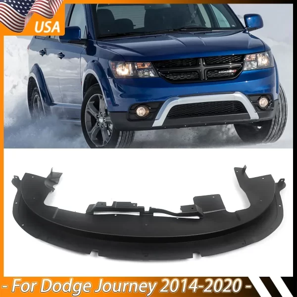 For 2014-2020 Dodge Journey Front Bumper Air Dam Deflector Valance Under Cover 2009 2010-2014 - Image 3