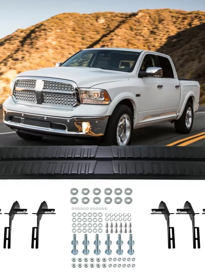 Running Boards for 2009-2018 Dodge Ram 1500 Quad Cab 6" Nerf Bars Side Step