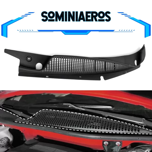 1PC Right Side Windshield Wiper Cowl Vent Panel Water Deflector Plate for Chevrolet Express 1500 for GMC Savana 1500 1996-2017 - Image 2