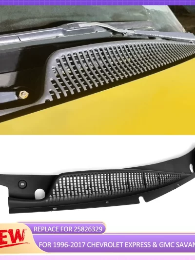 1PC Right Side Windshield Wiper Cowl Vent Panel Water Deflector Plate for Chevrolet Express 1500 for GMC Savana 1500 1996-2017