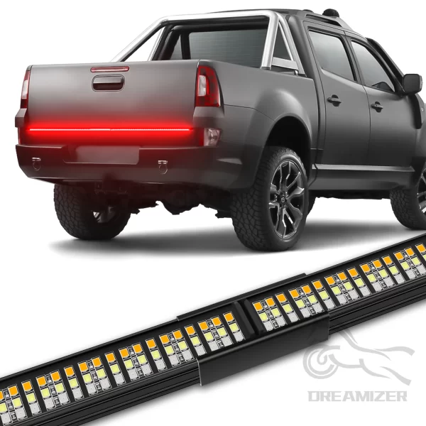 60" LED Truck Strip Tailgate Light Bar Reverse Brake Turn Signal Stop Lamp Tail Light 864 LED Sequential Strip For Pickup Truck - Image 2