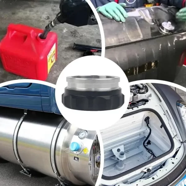 Car Modified Water Tank Cover Car Oil Tank Lid General Aluminum Alloy Car Tank Part Radiator Cap For Oil Tank Automobile - Image 5