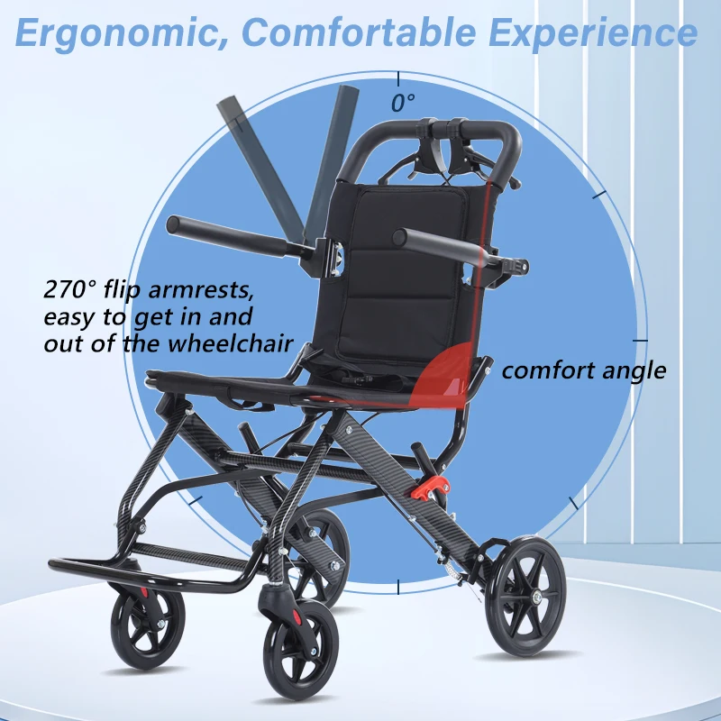 Folding Aluminum Wheelchair - Image 6